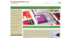 Desktop Screenshot of flexiblenotebooks.com